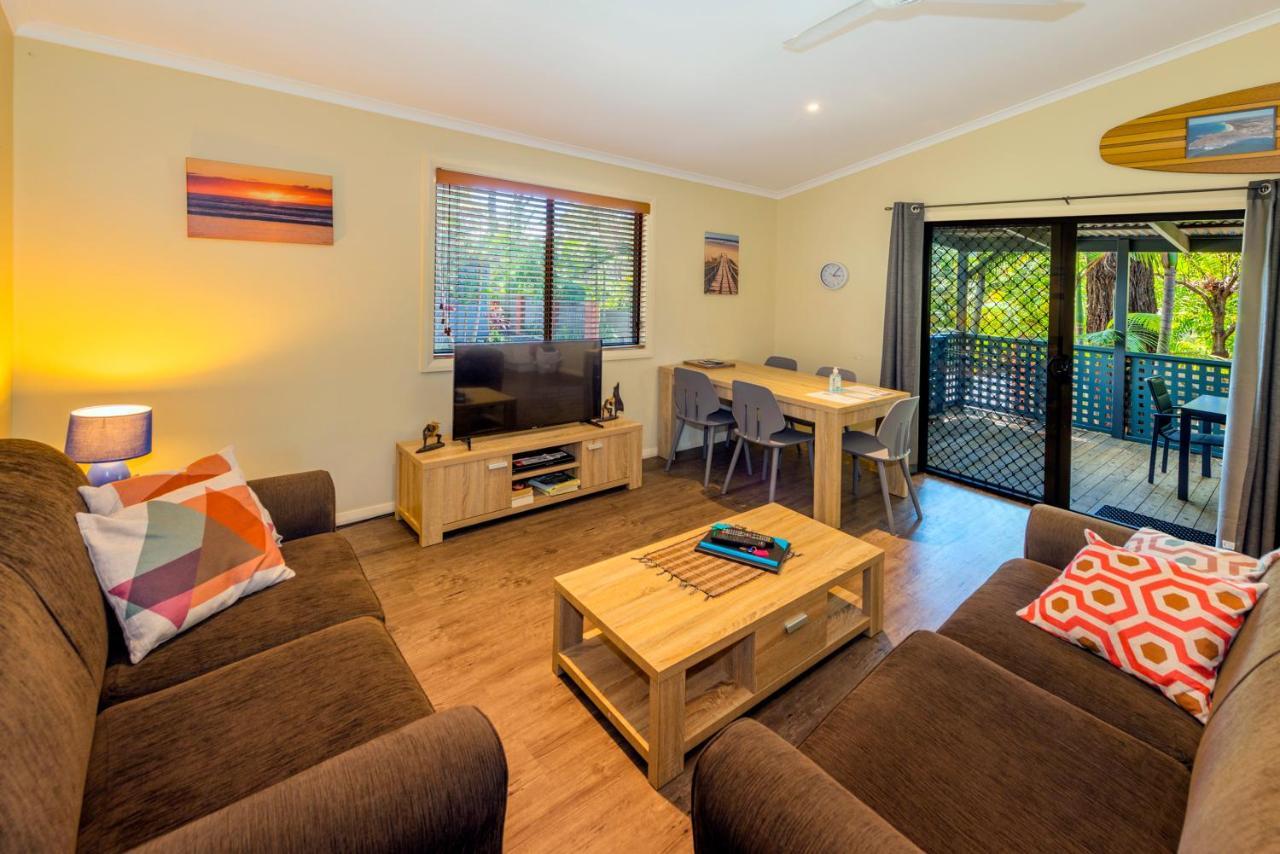 Safety Beach Bungalows Woolgoolga Eksteriør billede