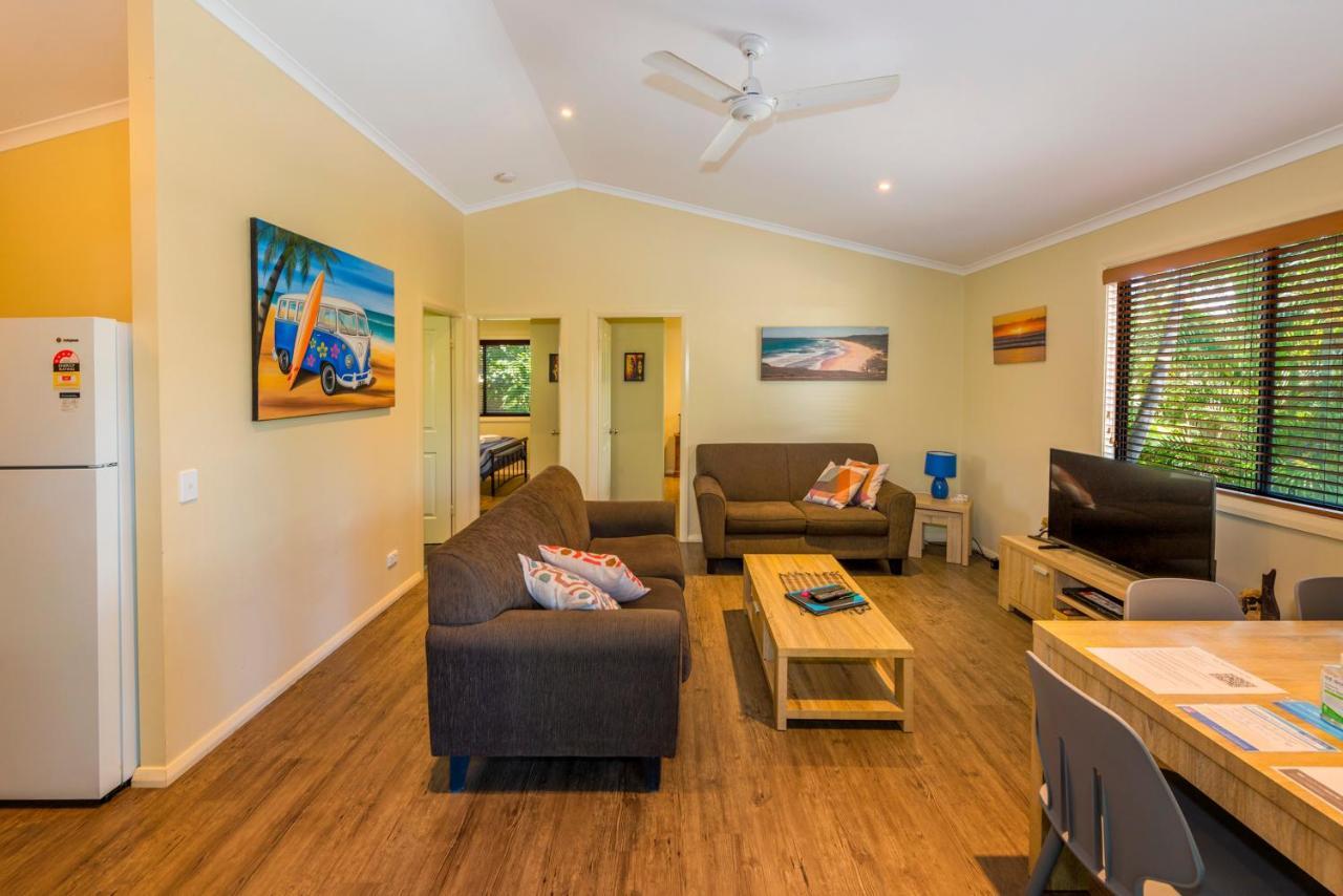 Safety Beach Bungalows Woolgoolga Eksteriør billede